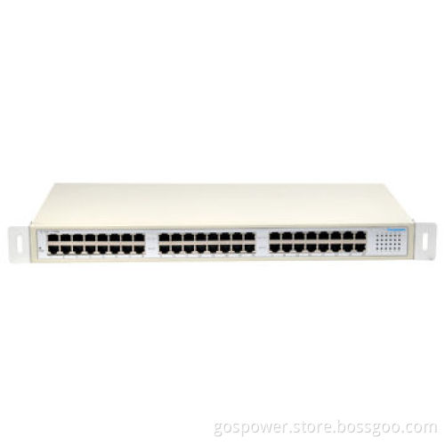 24 Ports PoE Managed Midspan Injector with Surge Protection for Ethernet Switch